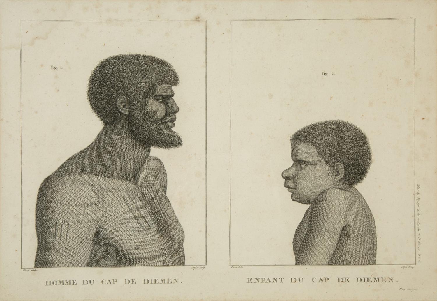 Ten Works from Atlas de Voyage a la recherche de la Perouse — CIRCA 1811