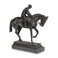 Isidore-Jules Bonheur (French, 1827-1901) — Horse and Jockey, After the Race