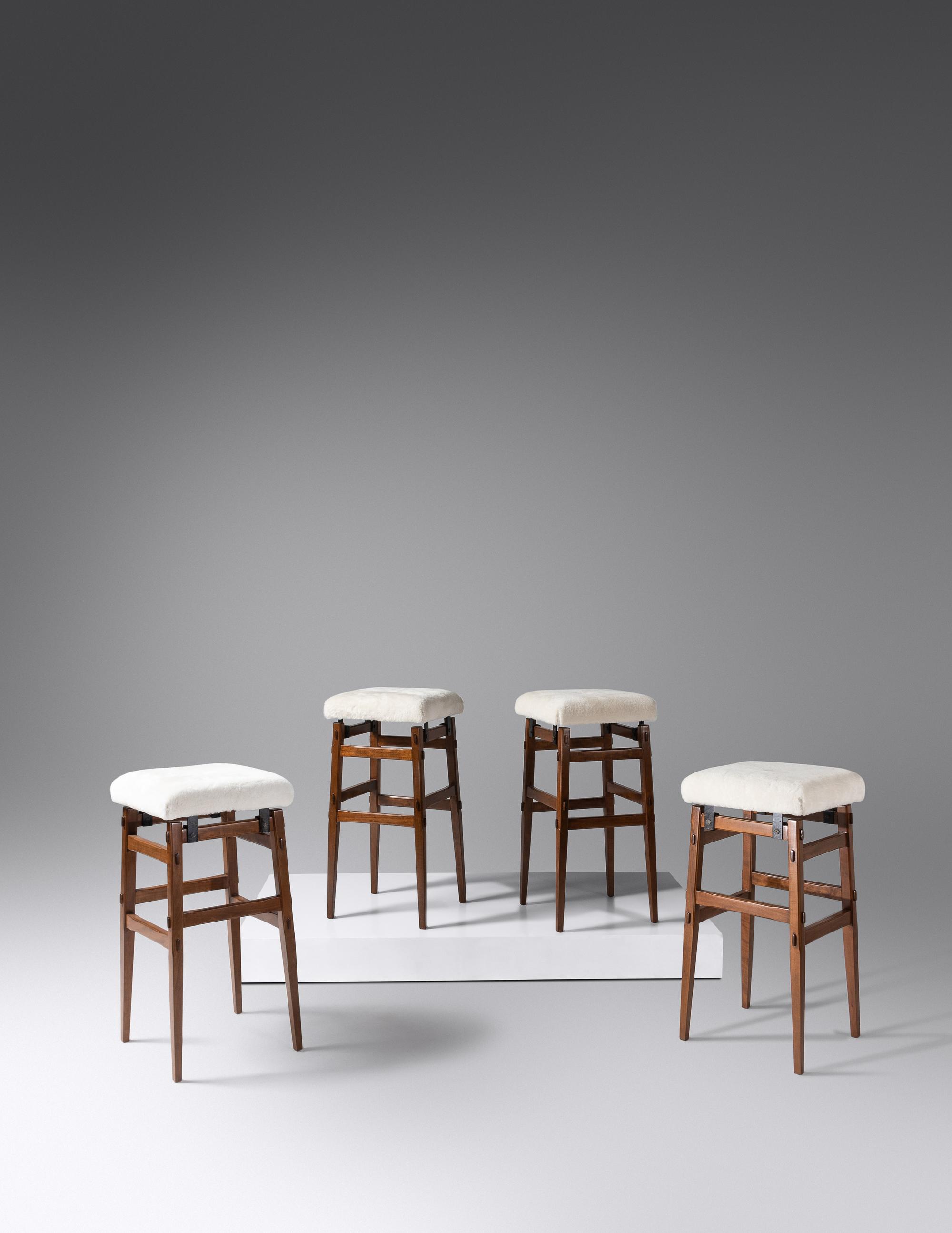Set of Four Barstools