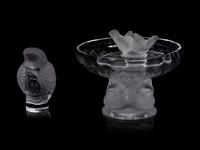 Three Lalique Table Articles