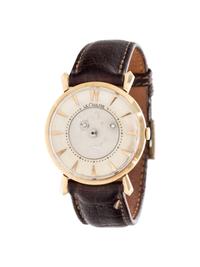 LeCOULTRE, 14K YELLOW GOLD REF. 182 'GALAXY MYSTERY' WRISTWATCH