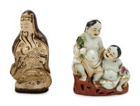 Two Chinese Porcelain Figures