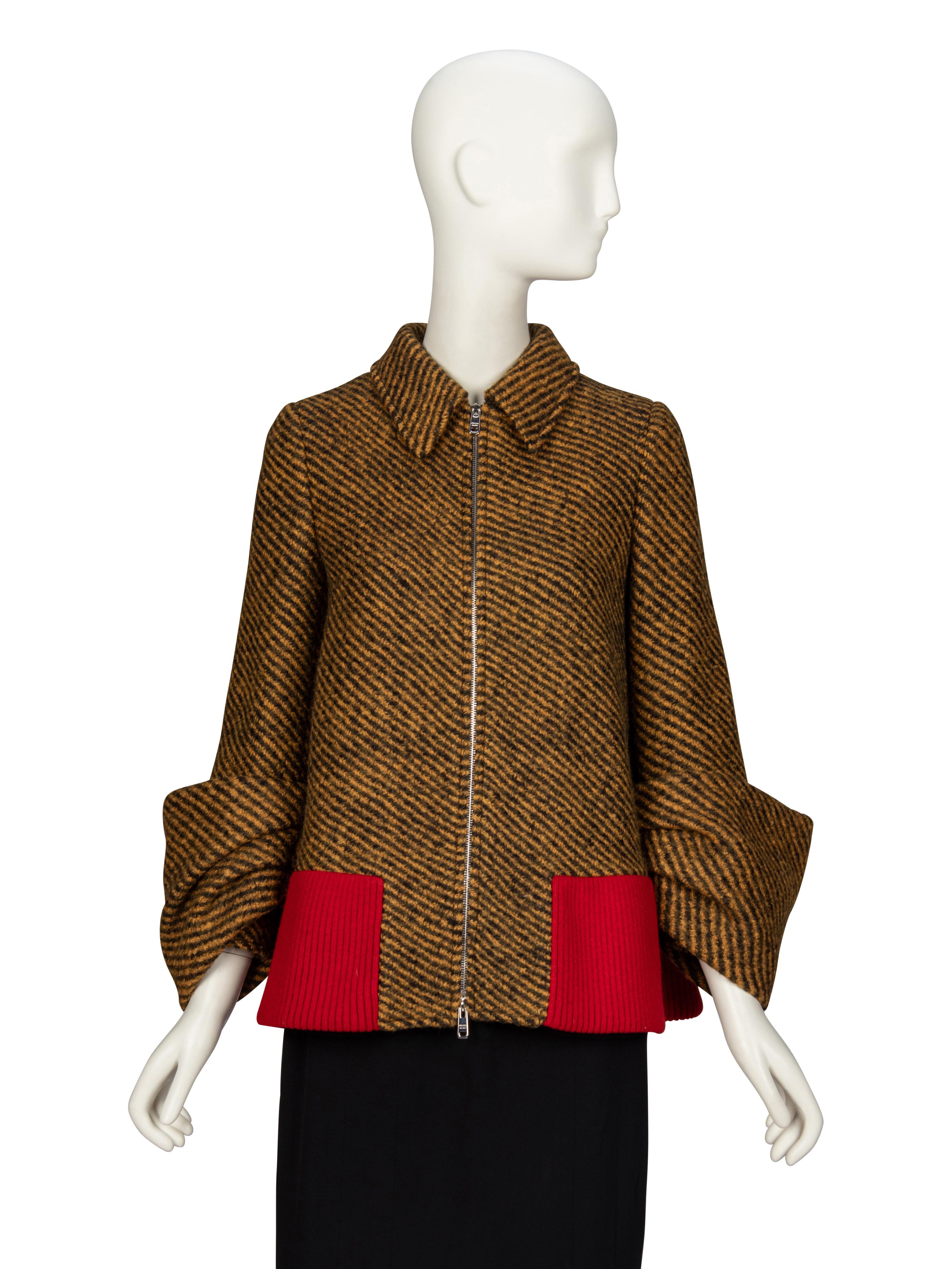 PRADA, WOOL TWILL COAT, A/W 2013