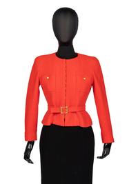 Chanel Tweed Jacket & Belt, 1990s