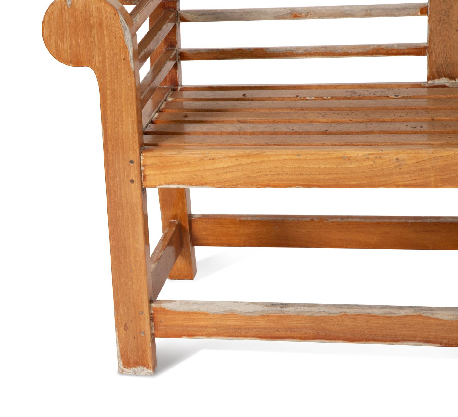 A Pair of Lutyen's Style Garden Benches — 20th Century