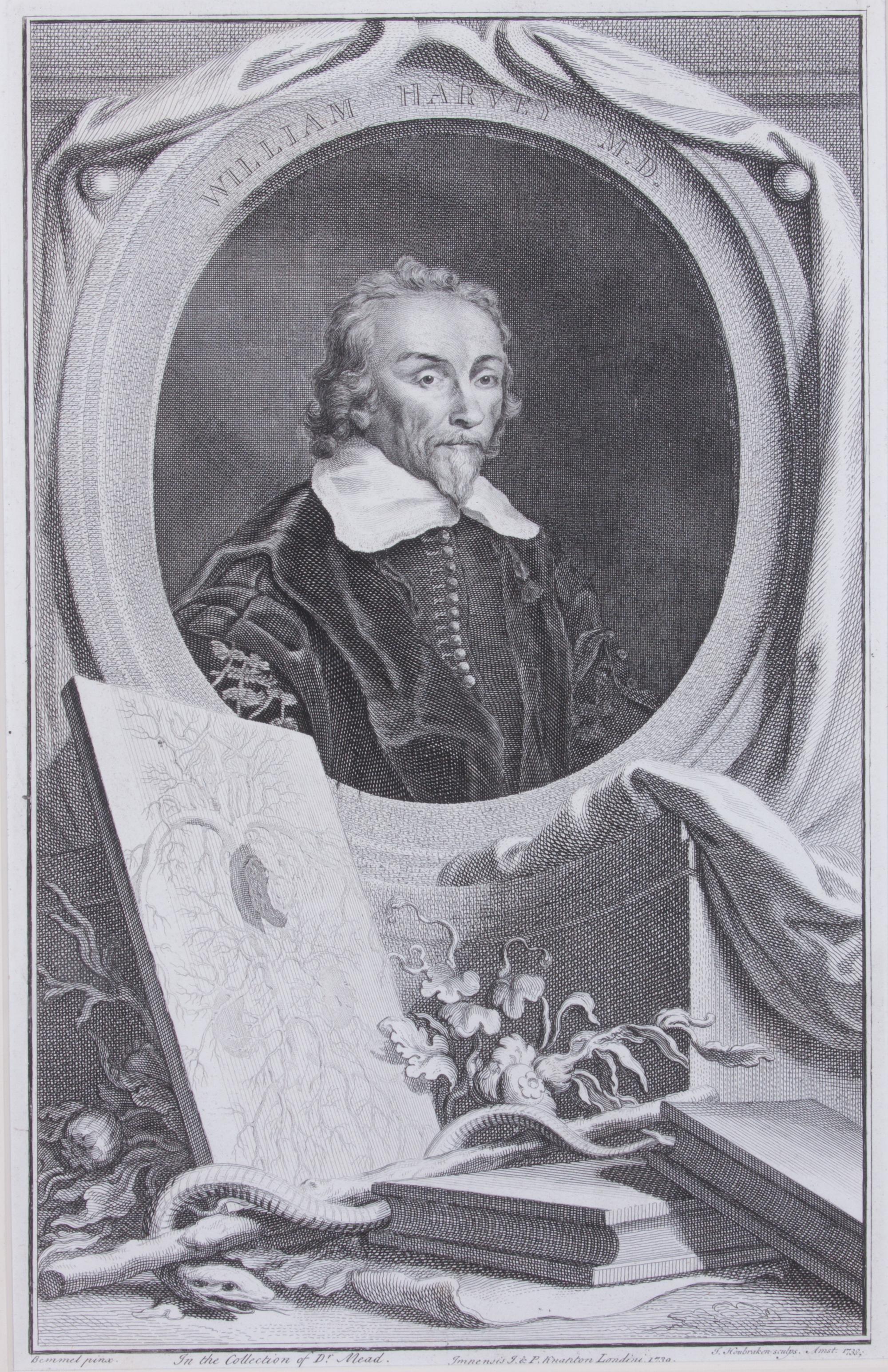 A Set of Four German Engravings Each: 14 1/2 x 9 inches. — 19TH CENTURY