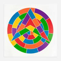 Sol LeWitt (American, 1928-2007) Plate I (from Tondo Stars)