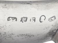 A Set of Four George III Silver Salts with Lion Mask and Paw Feet