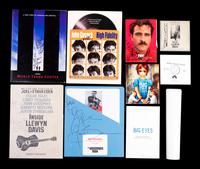 (Film Memorabilia) A group of memorabilia from 6 films, comprising: