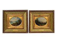 Pastoral Landscapes (a pair of works)