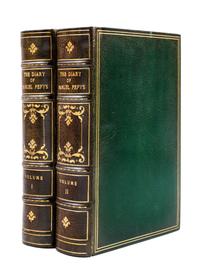 PEPYS, SAMUEL. The Diary. NY, n.d. 2 vols., bound by Maurin.