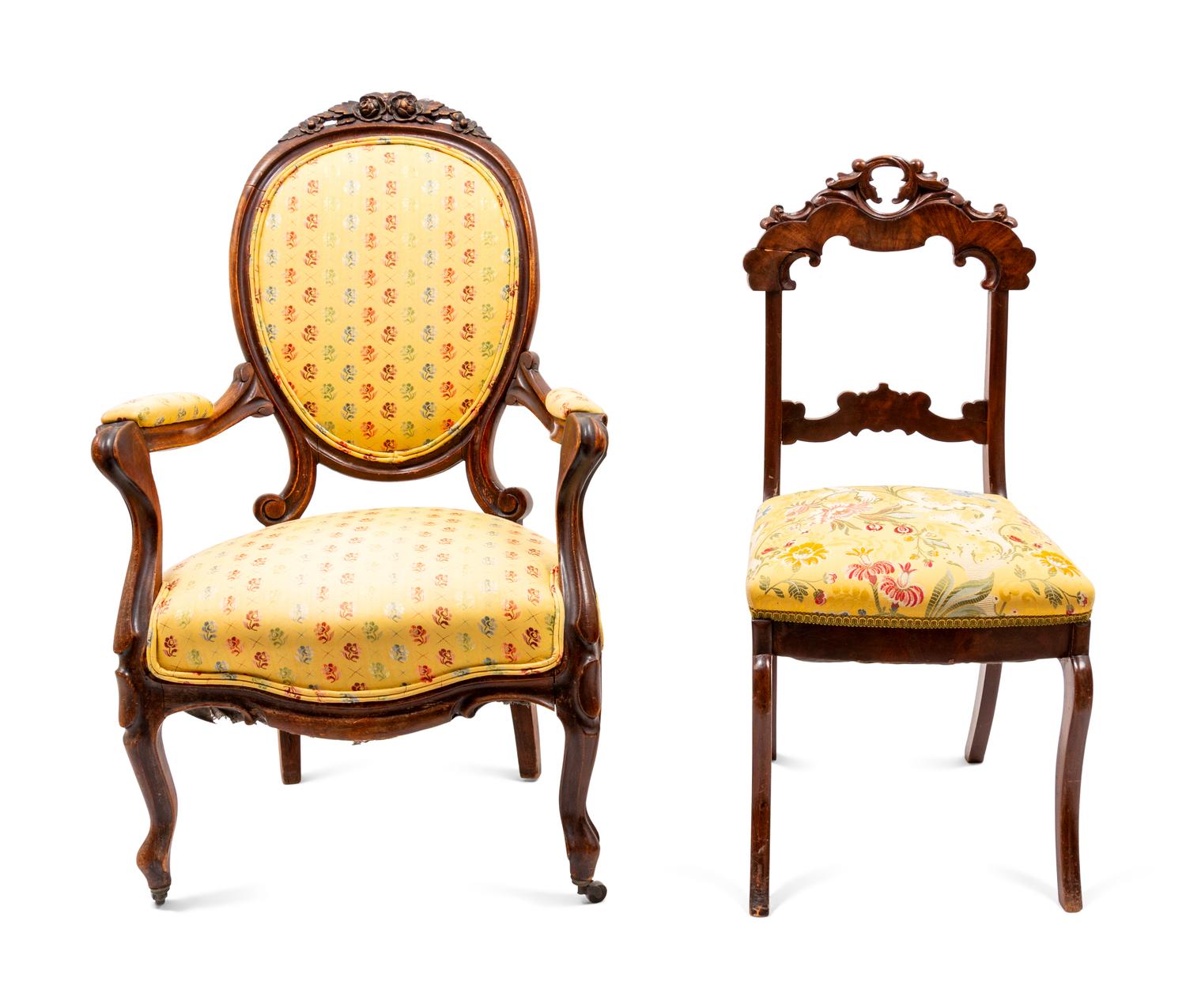 Five Victorian Mahogany Chairs