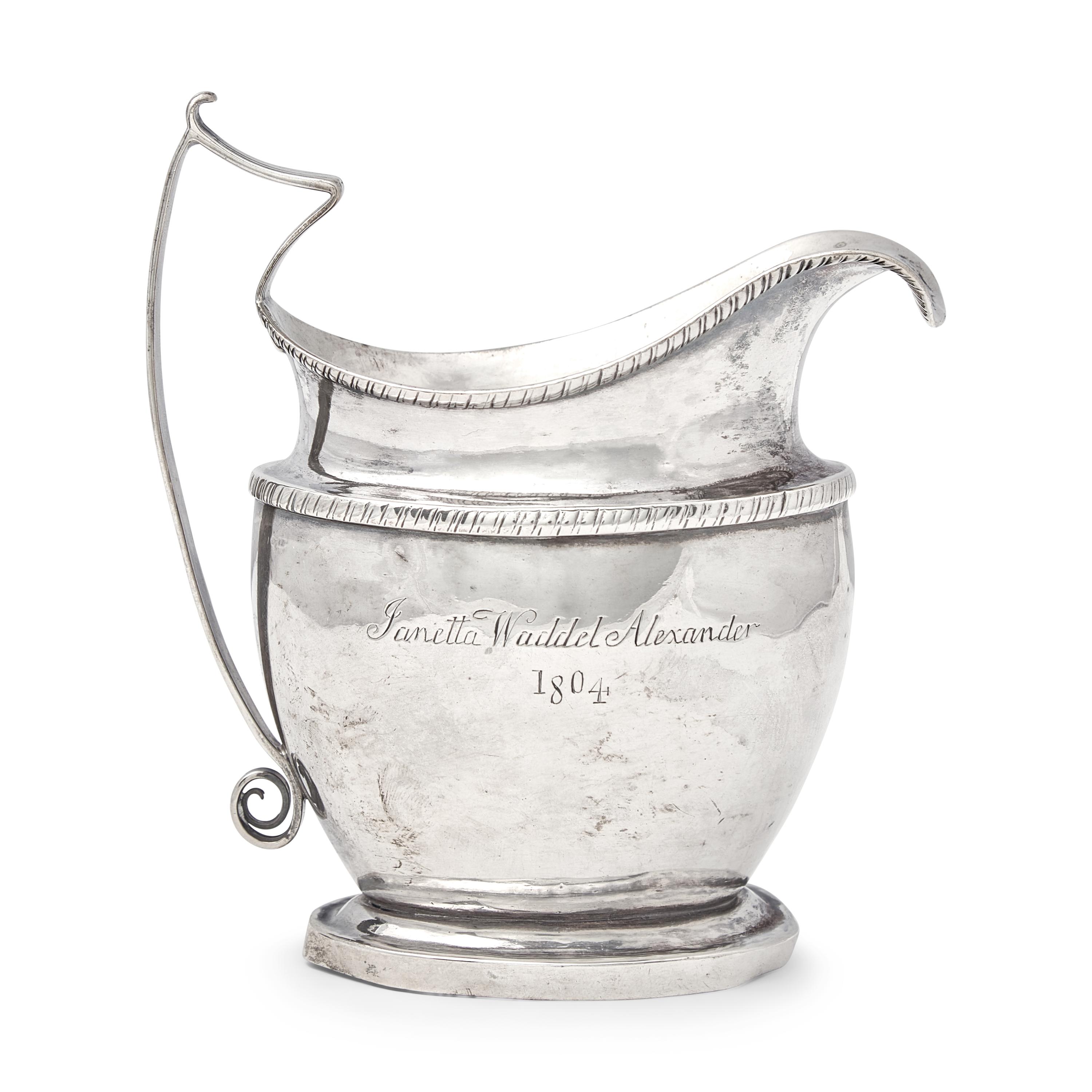 A Federal Silver Cream Jug
