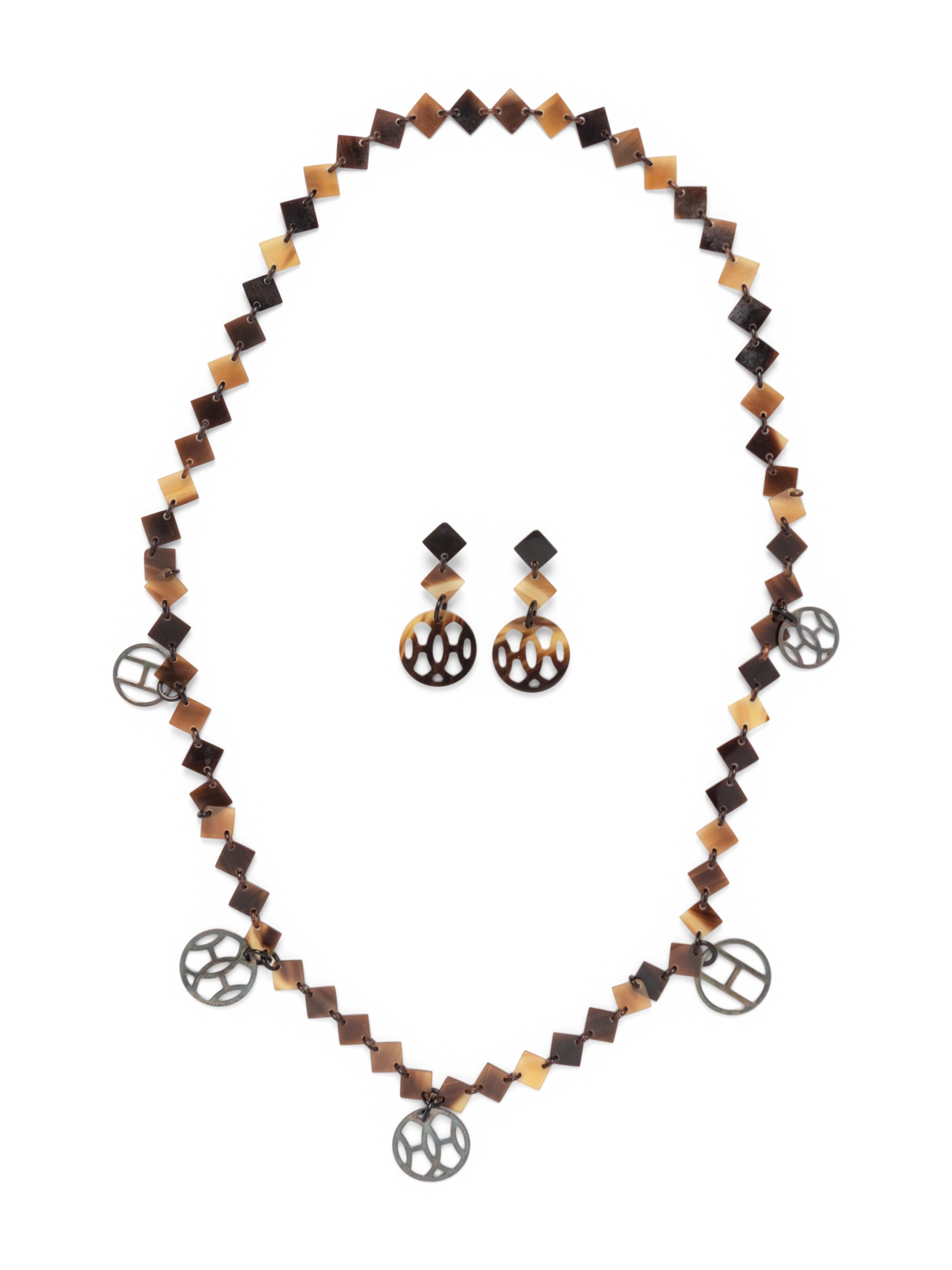 Hermès, Necklace & Ear Clips