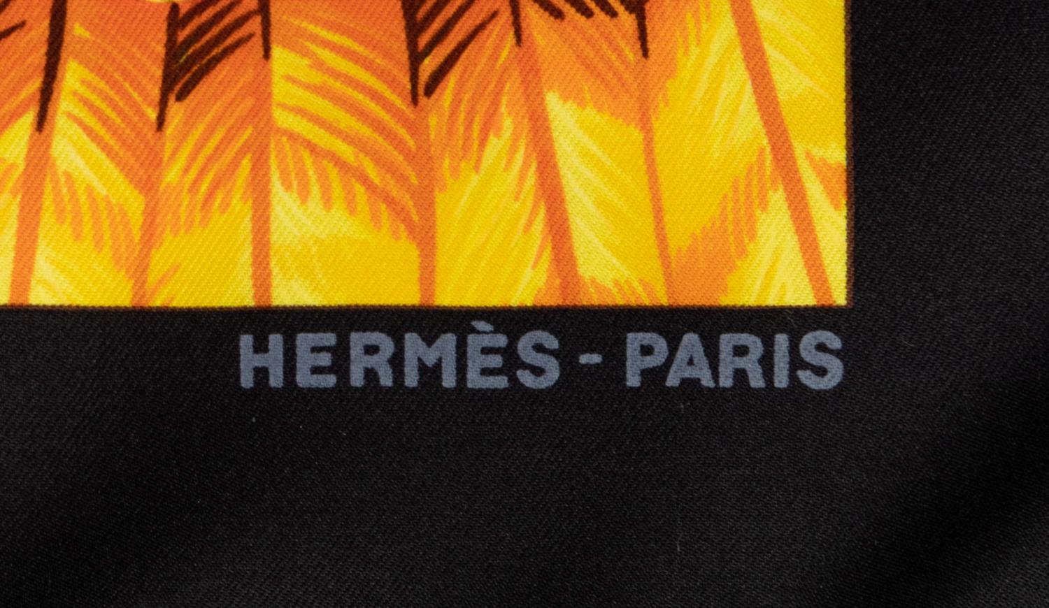 Four Hermès 90cm Silk Scarves