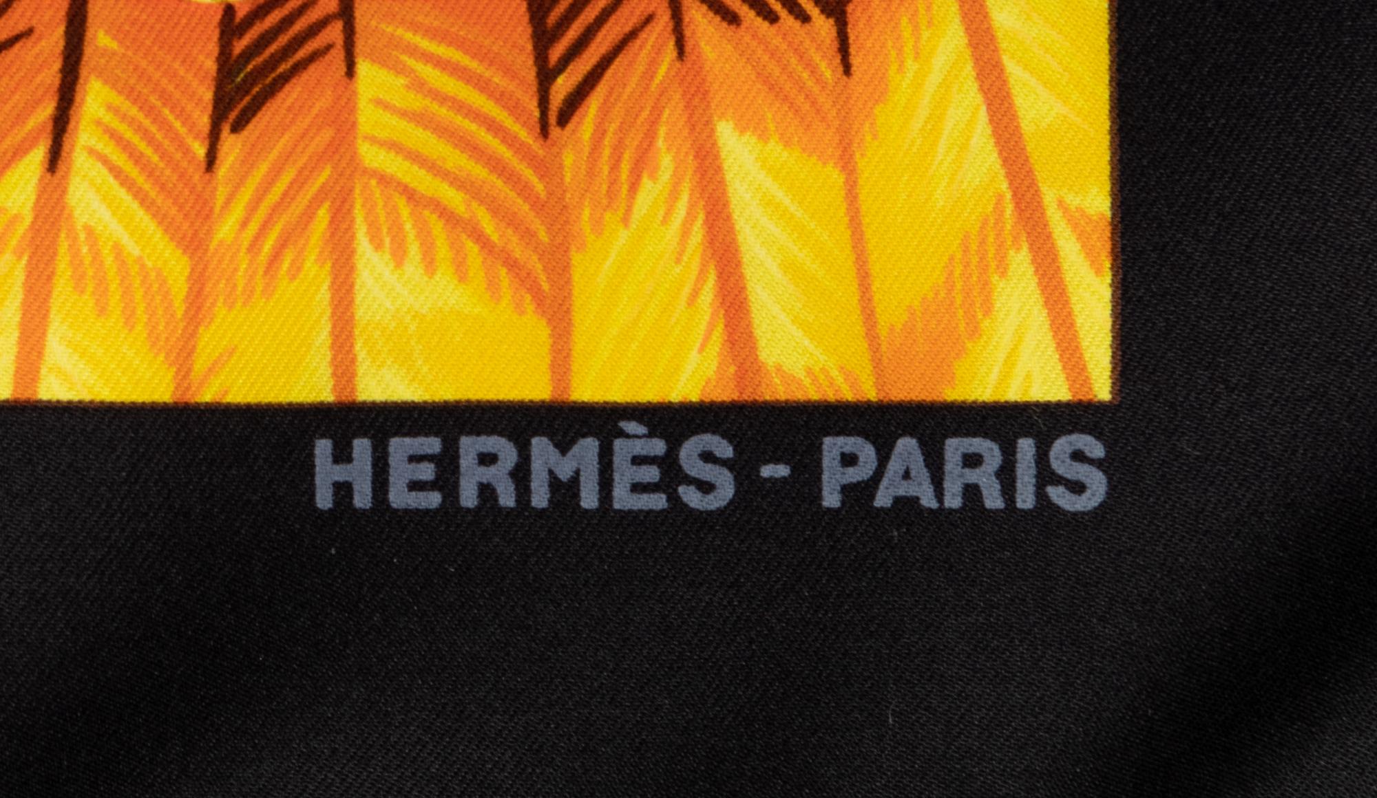 Four Hermès 90cm Silk Scarves