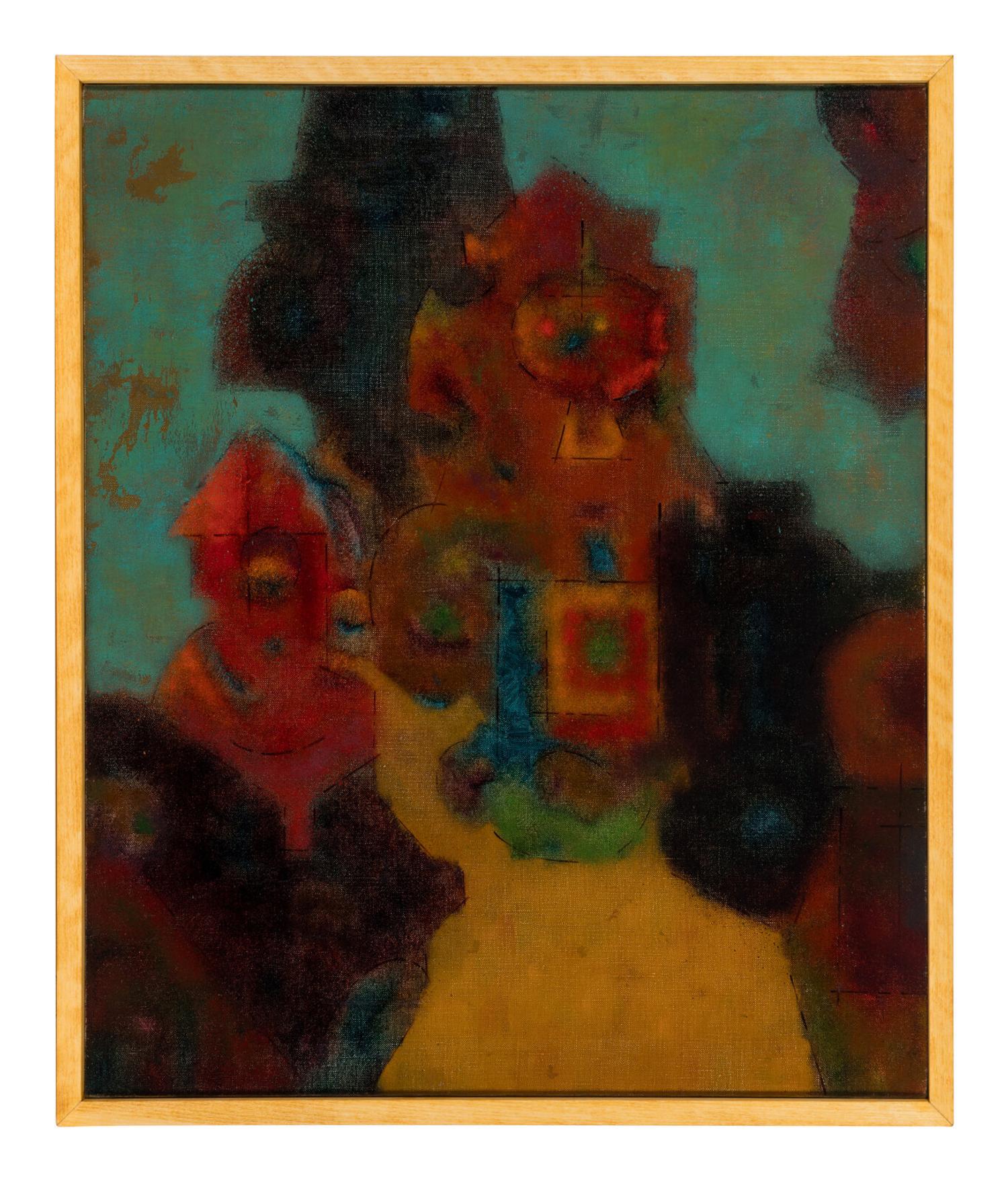 Untitled Group of Three Paintings