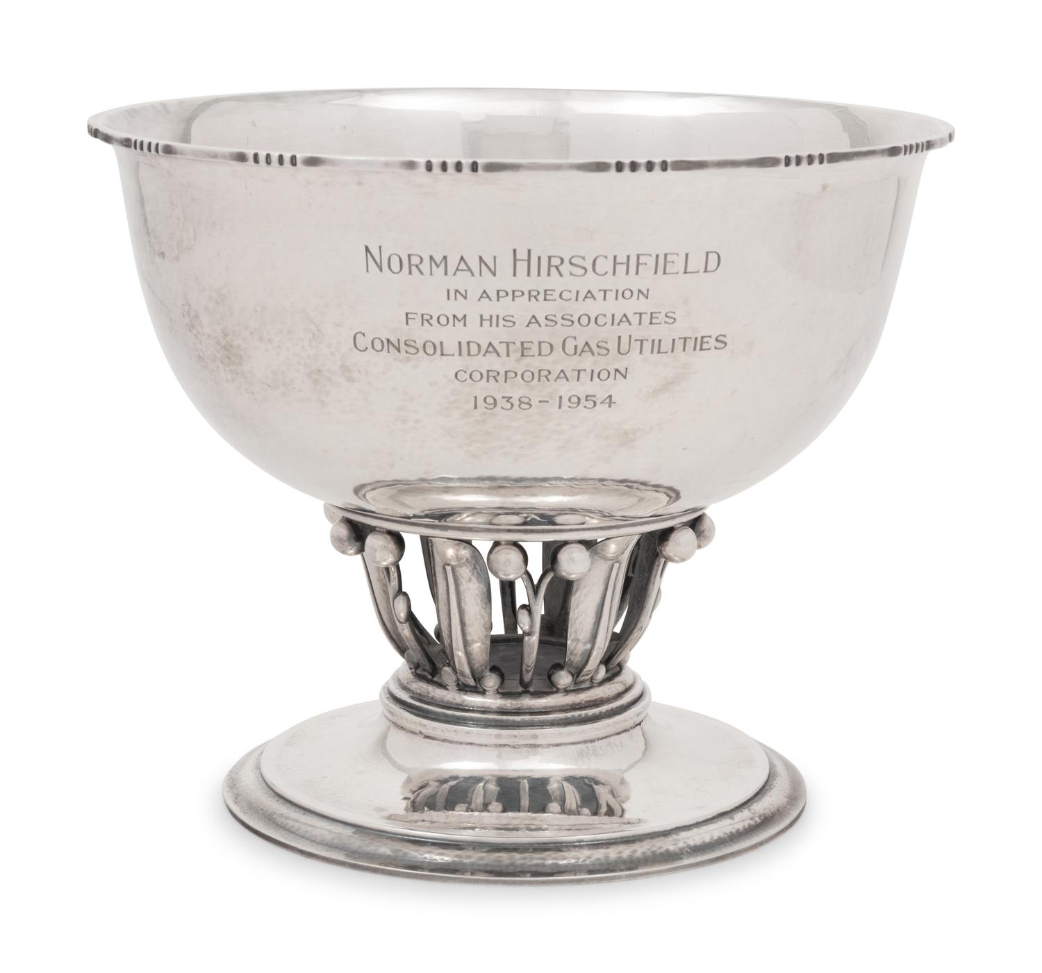 A Georg Jensen Silver Center Bowl