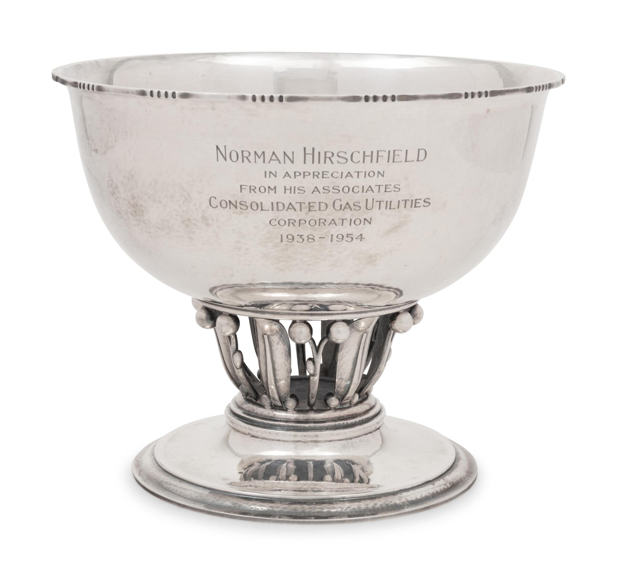 A Georg Jensen Silver Center Bowl