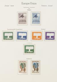 A Collection of European Union Issue Postage Stamps — LECHTTURM BRIEFMARKEN ALBUM-711949-1976