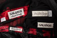 Galanos Ensemble and Dress, 1980s