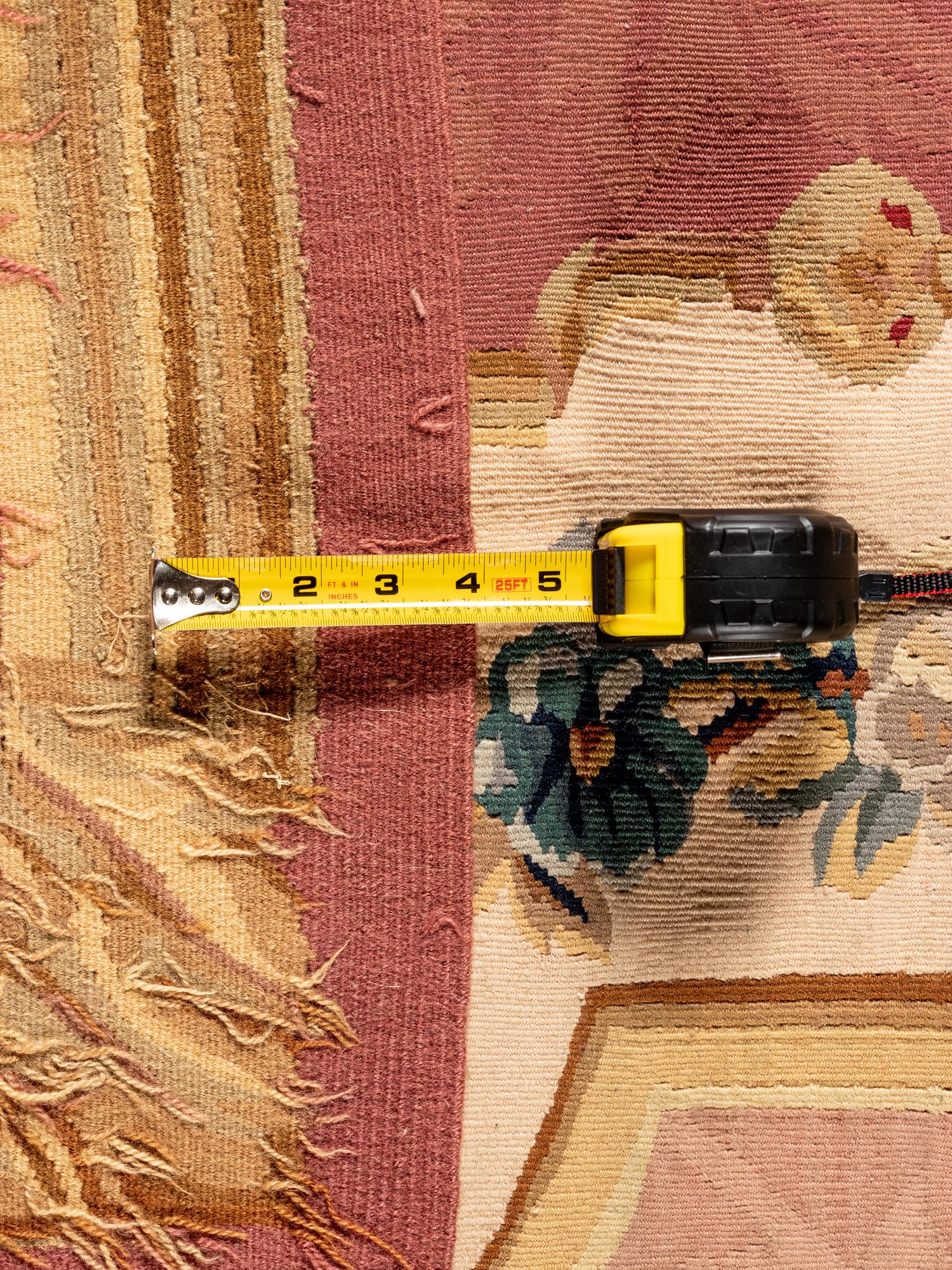 An Aubusson Style Wool Rug