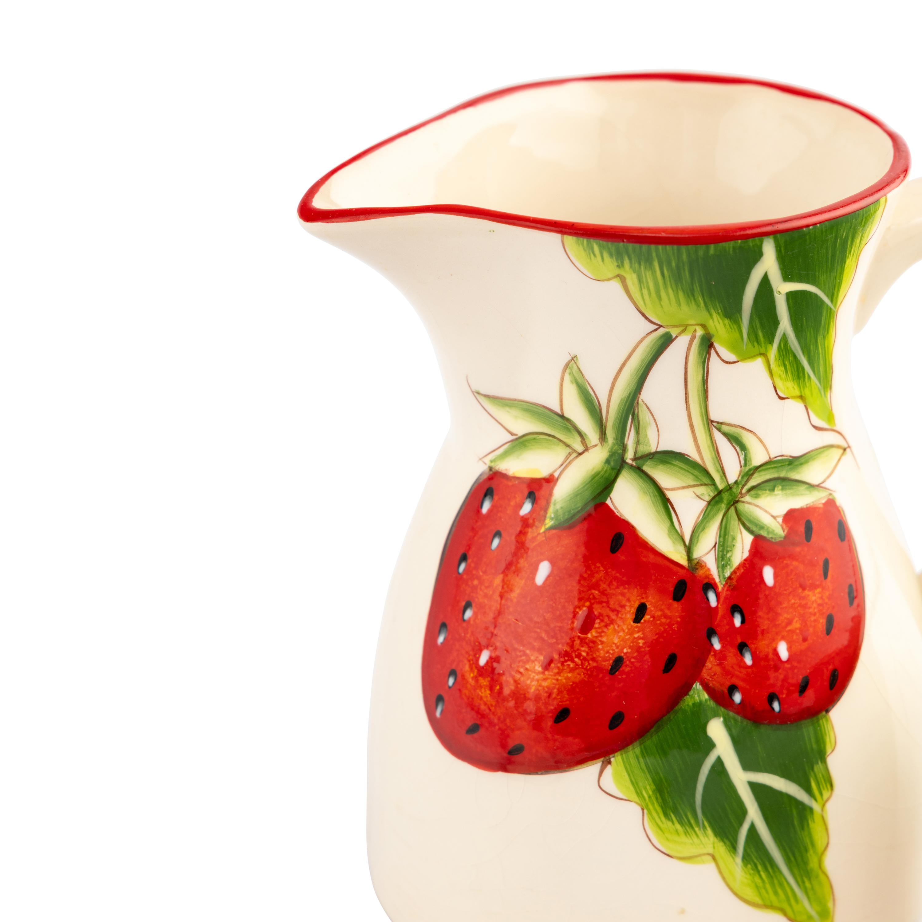 A Collection of Strawberry-Themed Tableware