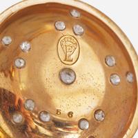 A 14K Yellow Gold and Diamond Pocket Watch