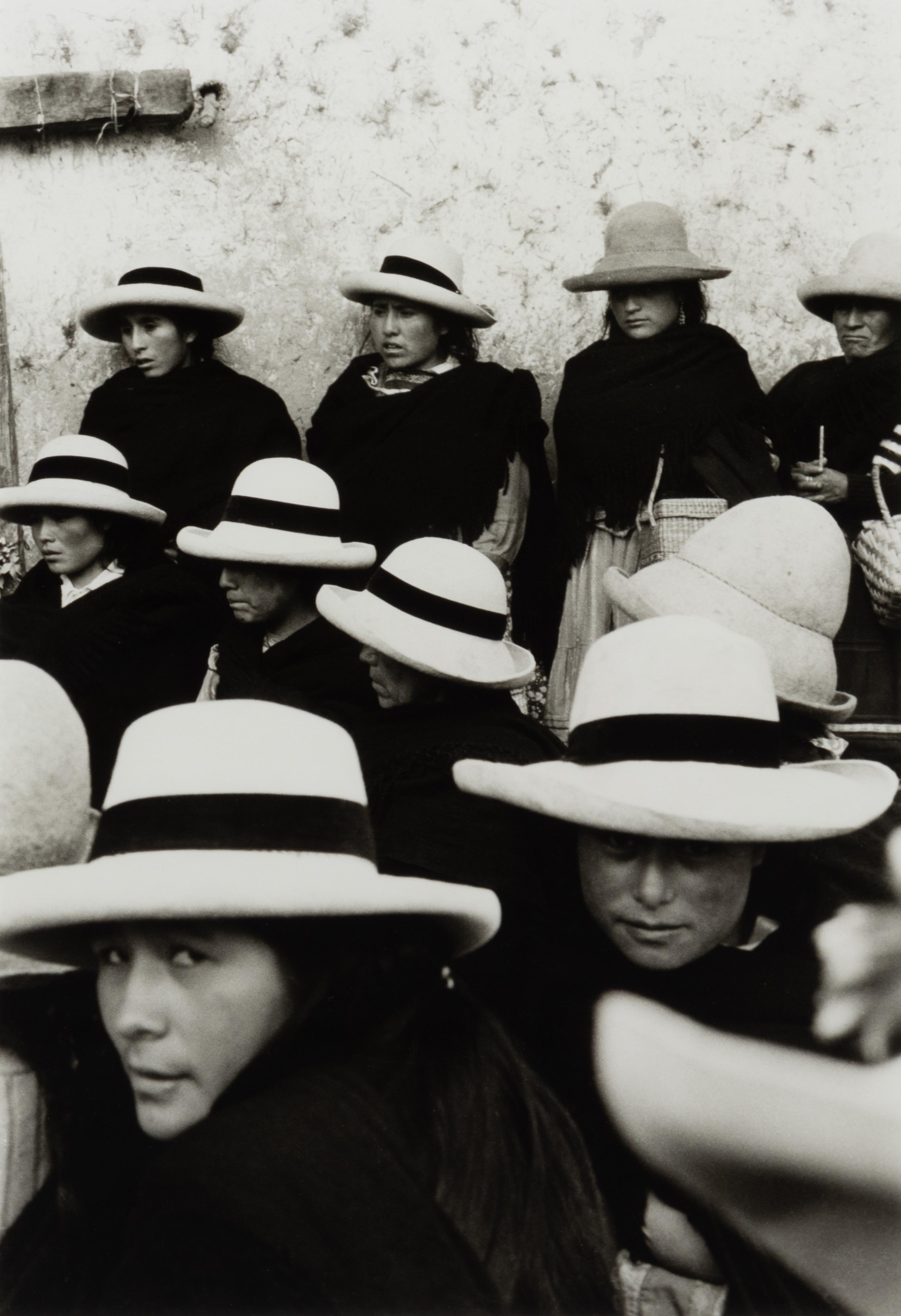 A Group of Five Photographs ( Hats Off, 1982; Bagmati Bridge, Nepal, 1988; Lijiang Cobblestones, China; Morning Exercises, Peru, 1994; Luminous Dhoti, India, 1989)
