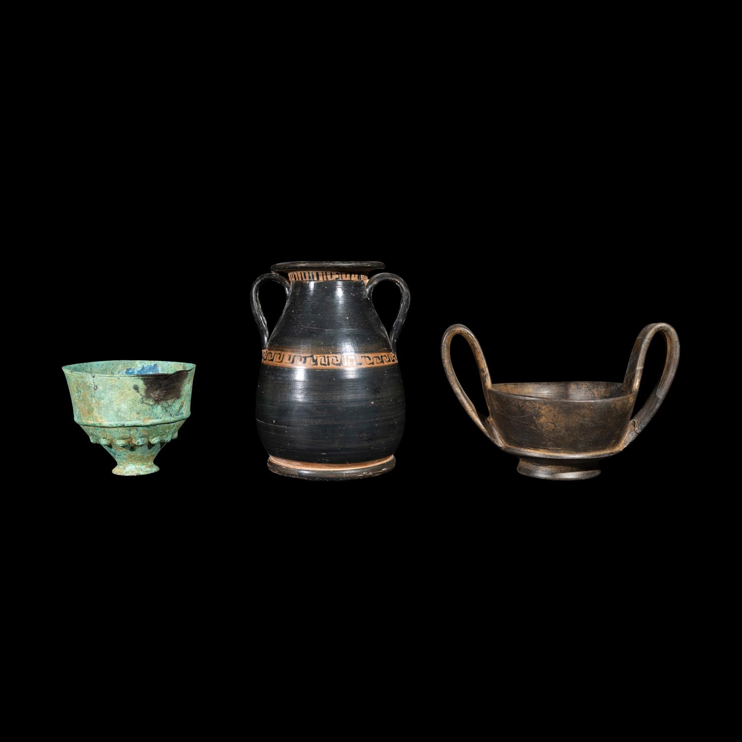 Three Greco-Roman Vessels