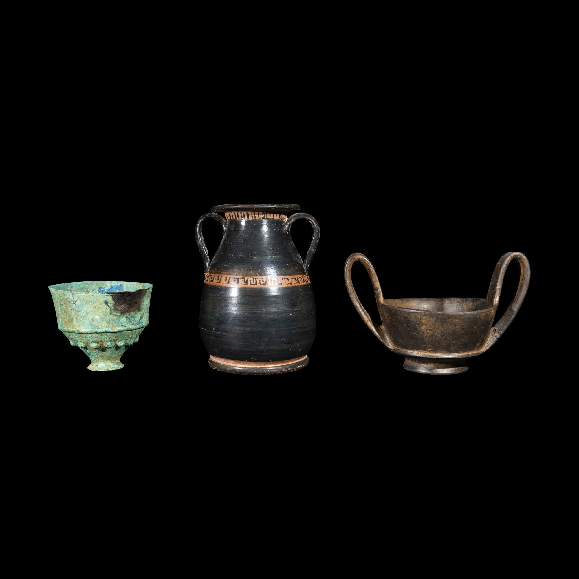 Three Greco-Roman Vessels