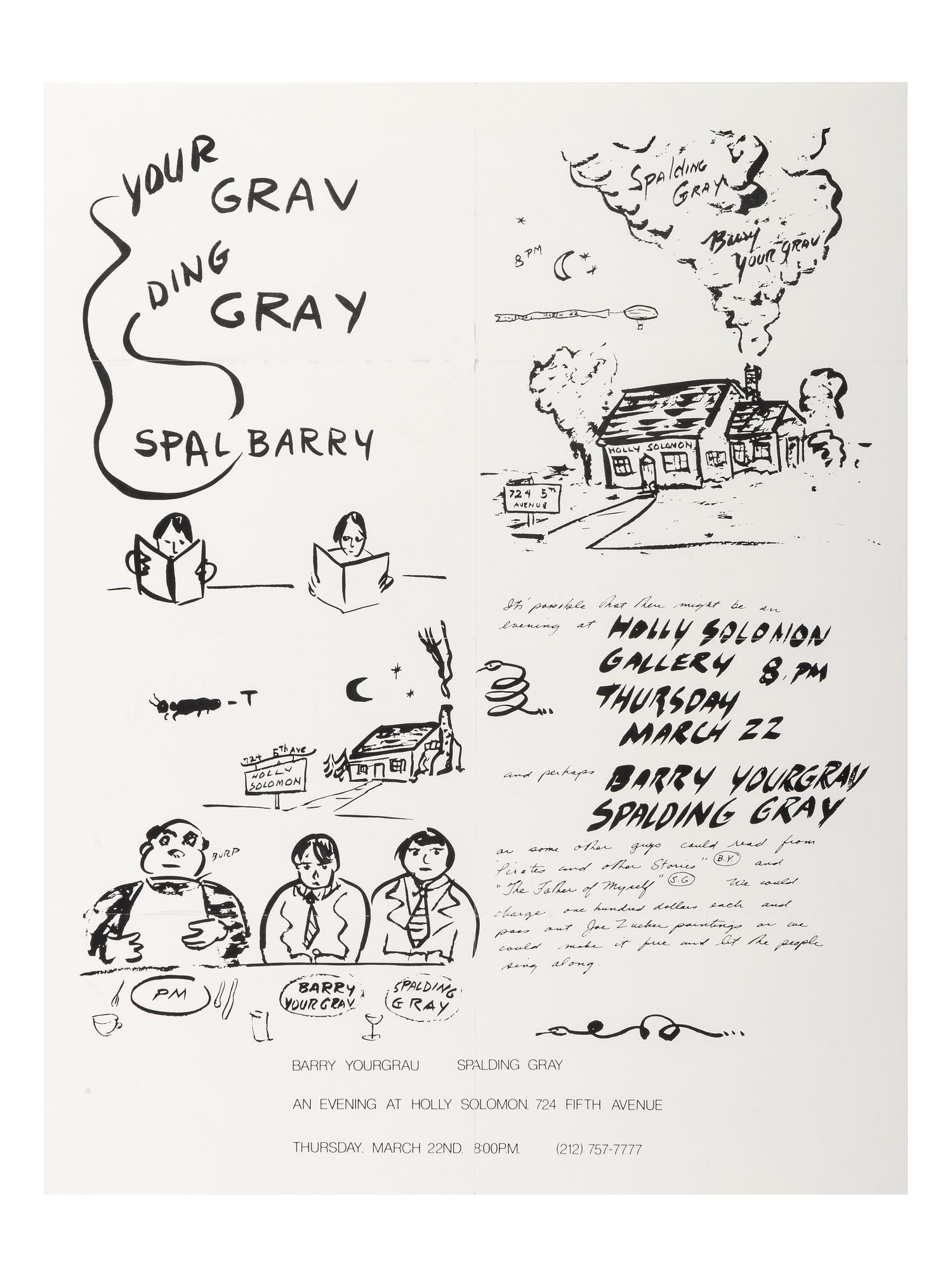 Six Contemporary Art Exhibition Posters