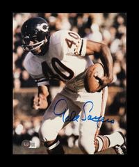 A Group of Chicago Bears Hall of Fame Signed Autograph Items (Beckett Authentication Services Certified)