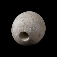 An Egyptian Limestone Mace Head