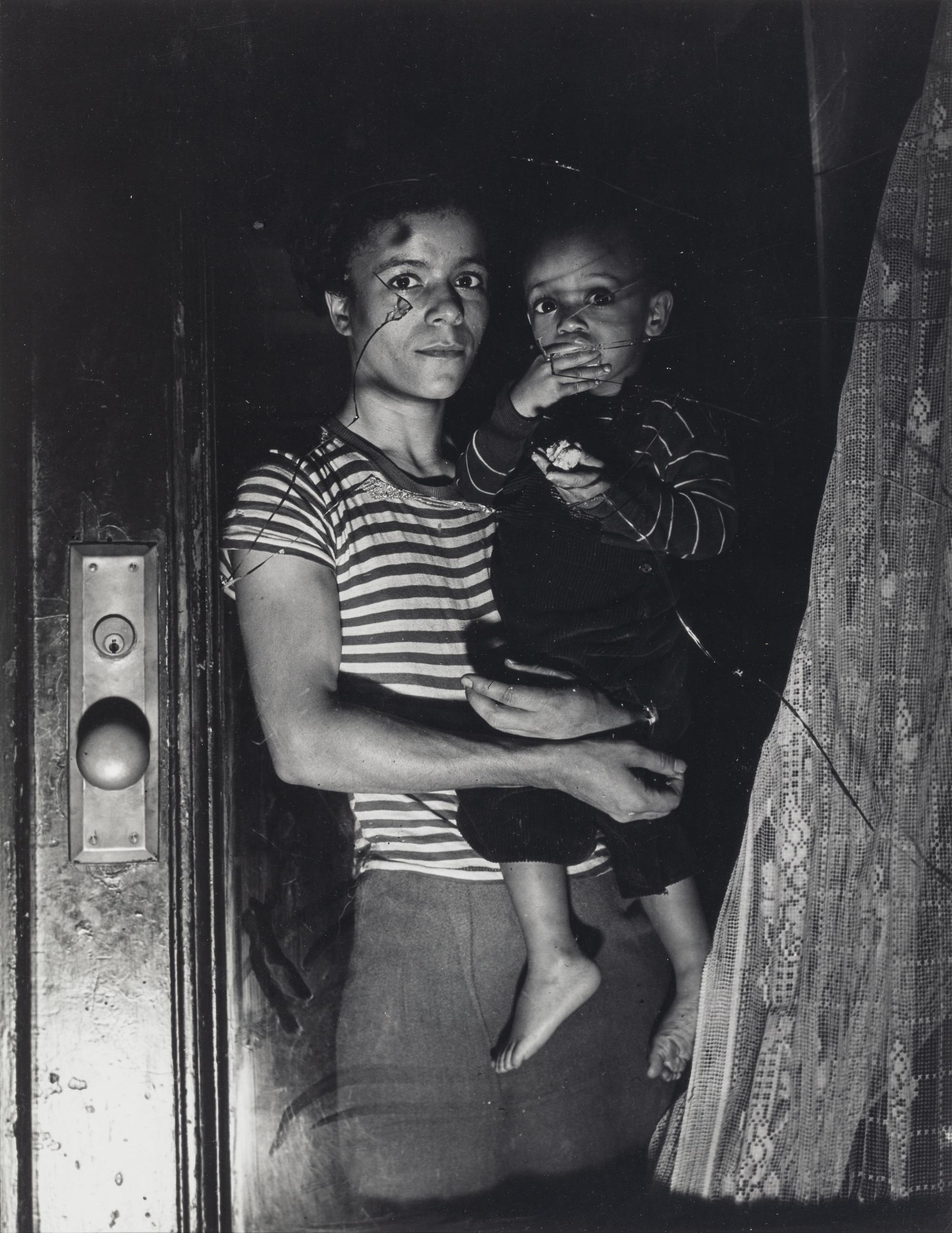 Weegee (Arthur Fellig, 1899-1968) Mother and Child in Harlem, 1939