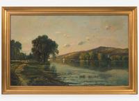 Edmund Darch Lewis (American, 1835-1910) - Pennsylvania Landscape