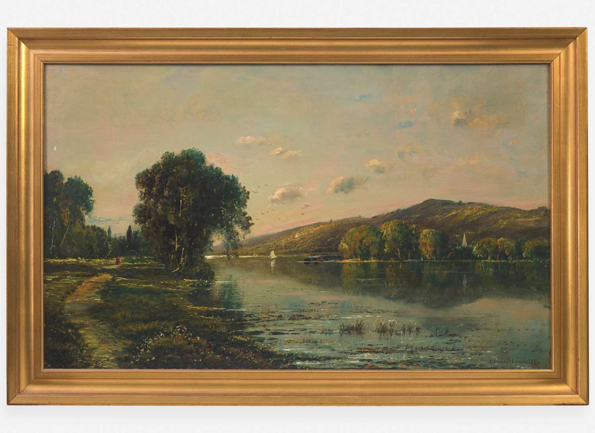 Edmund Darch Lewis (American, 1835-1910) - Pennsylvania Landscape