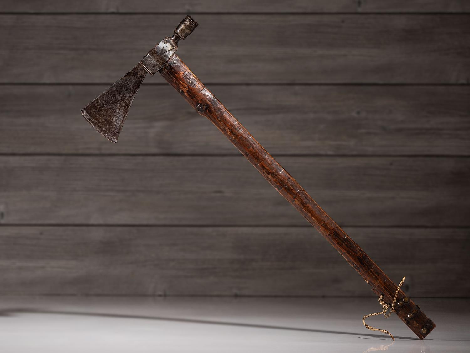 Plains Tacked Pipe Tomahawk