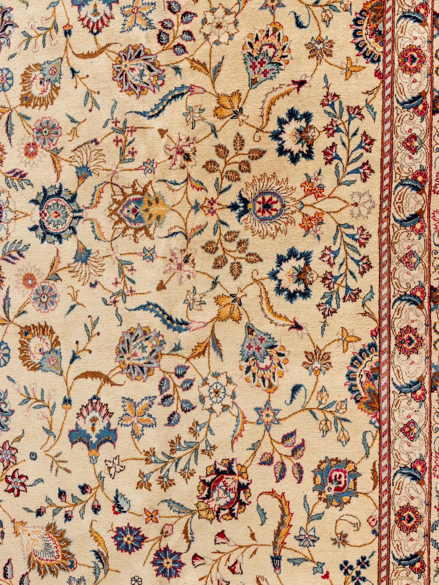 A Kashan Wool Rug