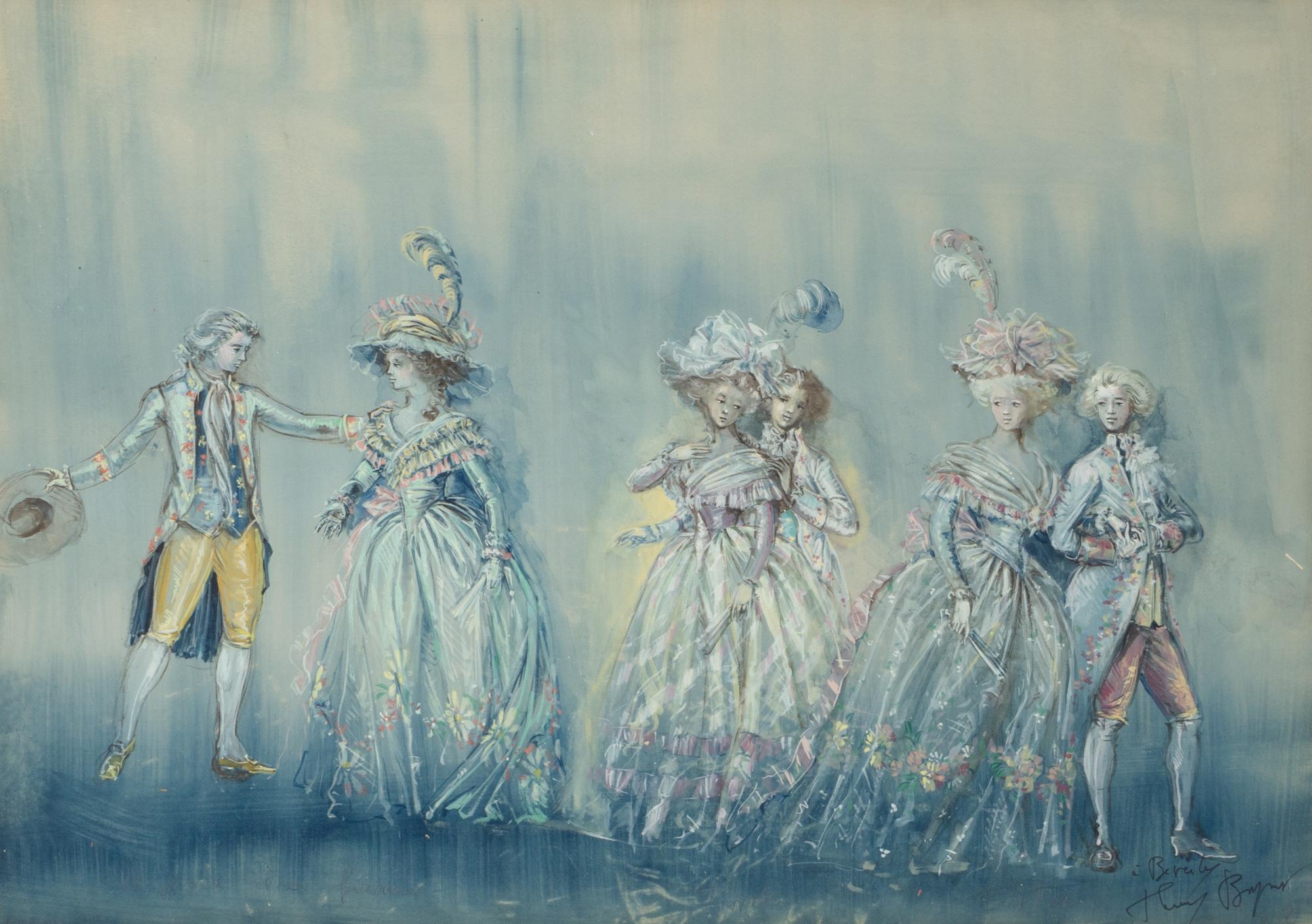 Costume Illustrations (three works)