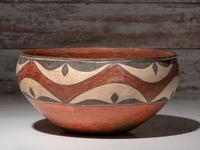 Zia Pottery Dough Bowl