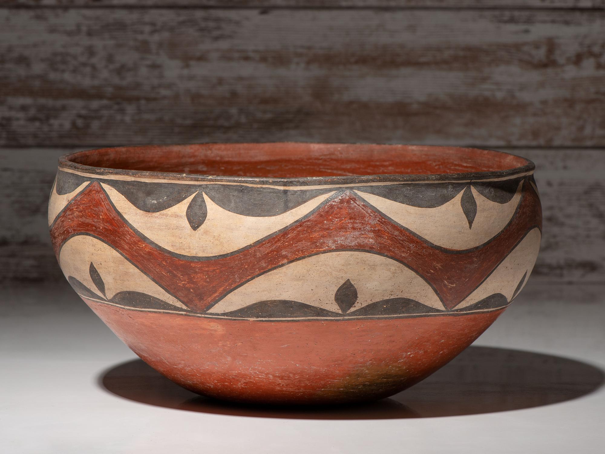 Zia Pottery Dough Bowl