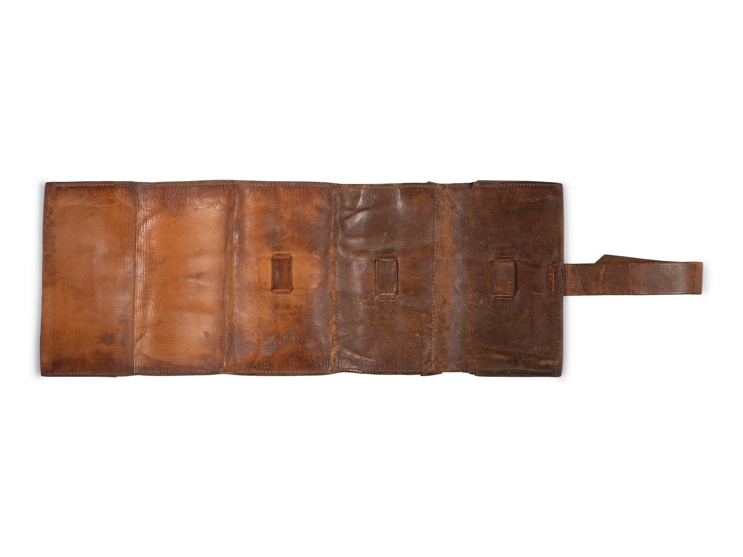 Charles D. Mowry, Company C, 17th Maine Infantry / 1st Maine Heavy Artillery. Inscribed wallet.