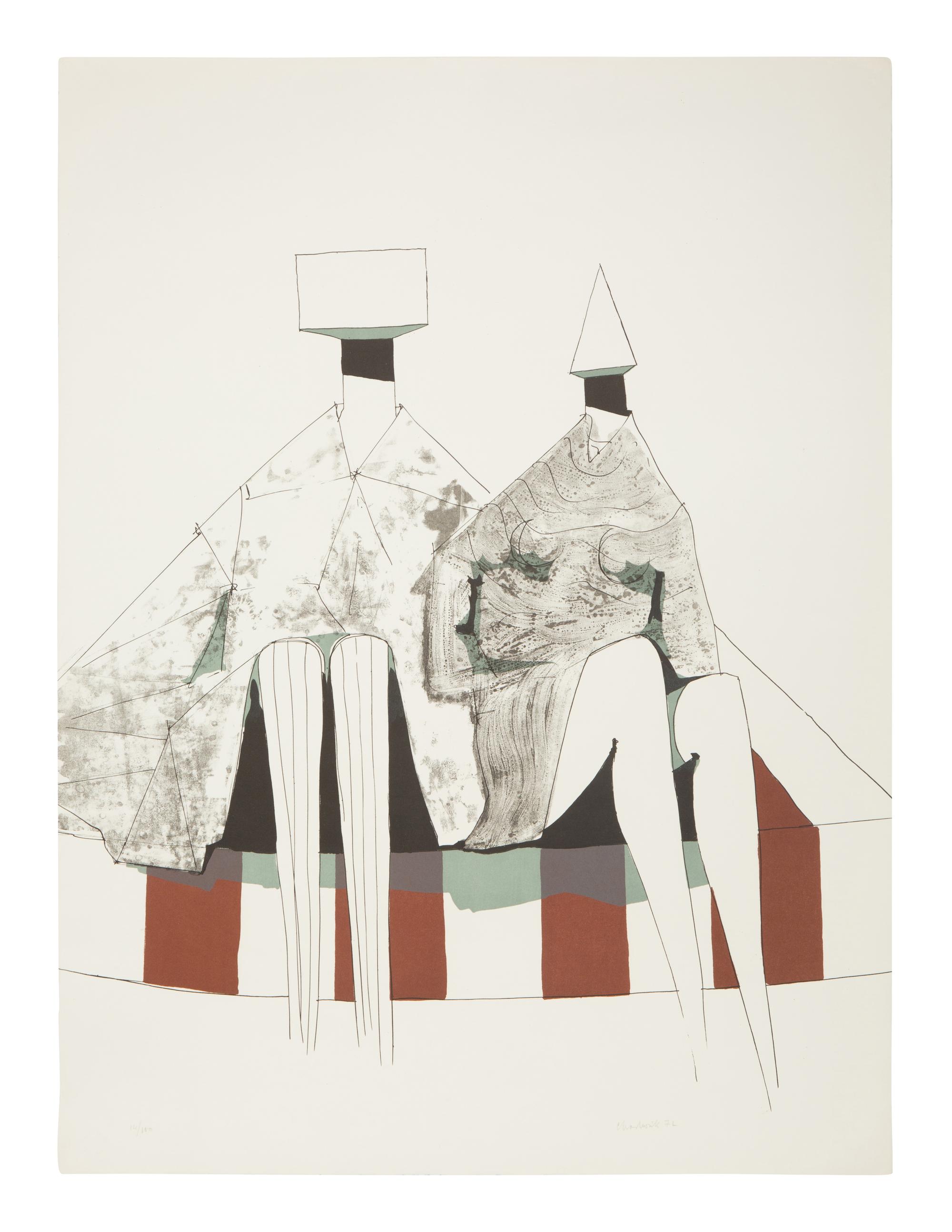 Seated Figures , 1972