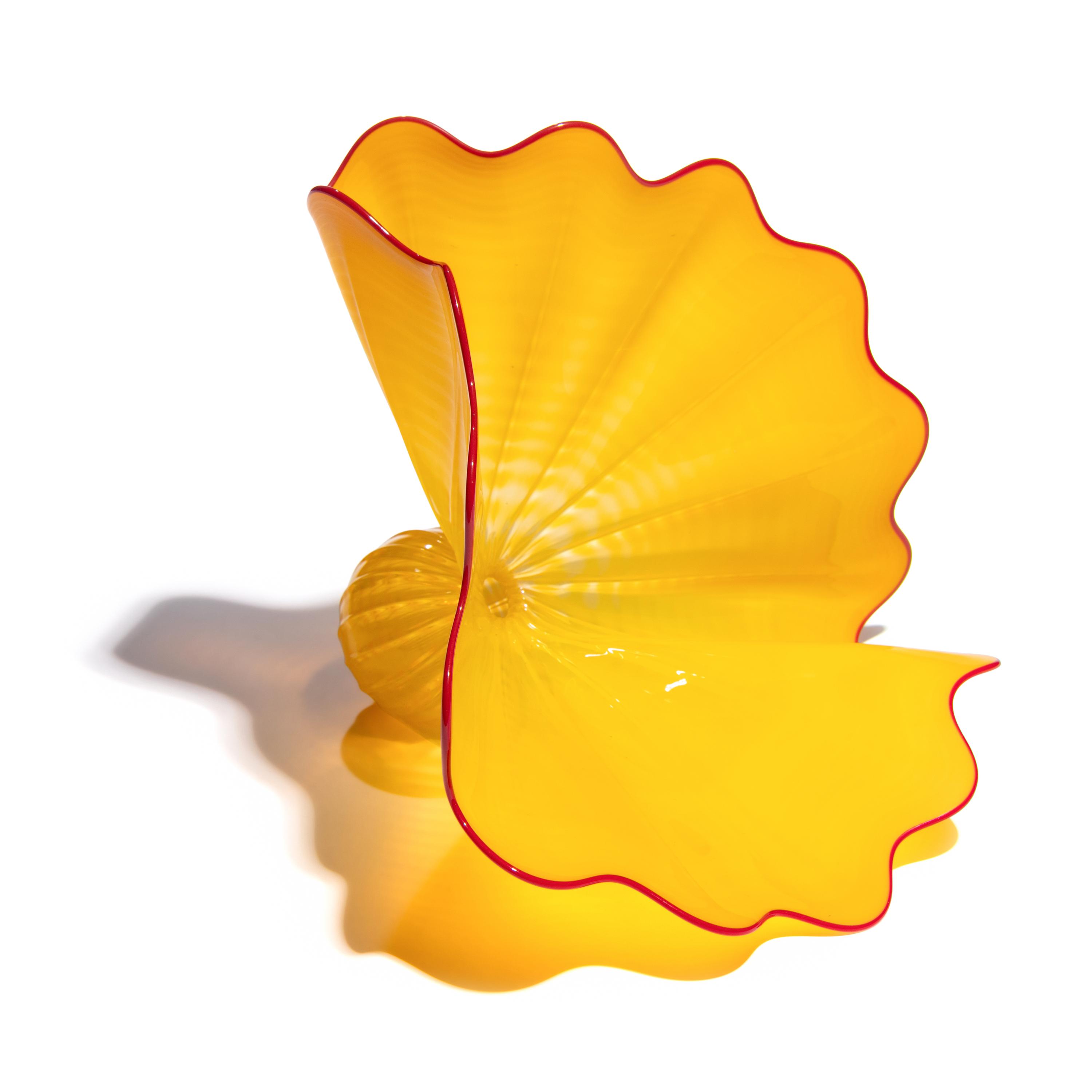 Dale Chihuly (American, b. 1941) — Yellow Persian, 1996