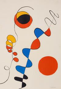Couleurs enlaces dans le fil de fer, c. 1965