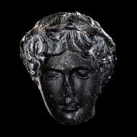 A Roman Black Dolomite Head of a Youth