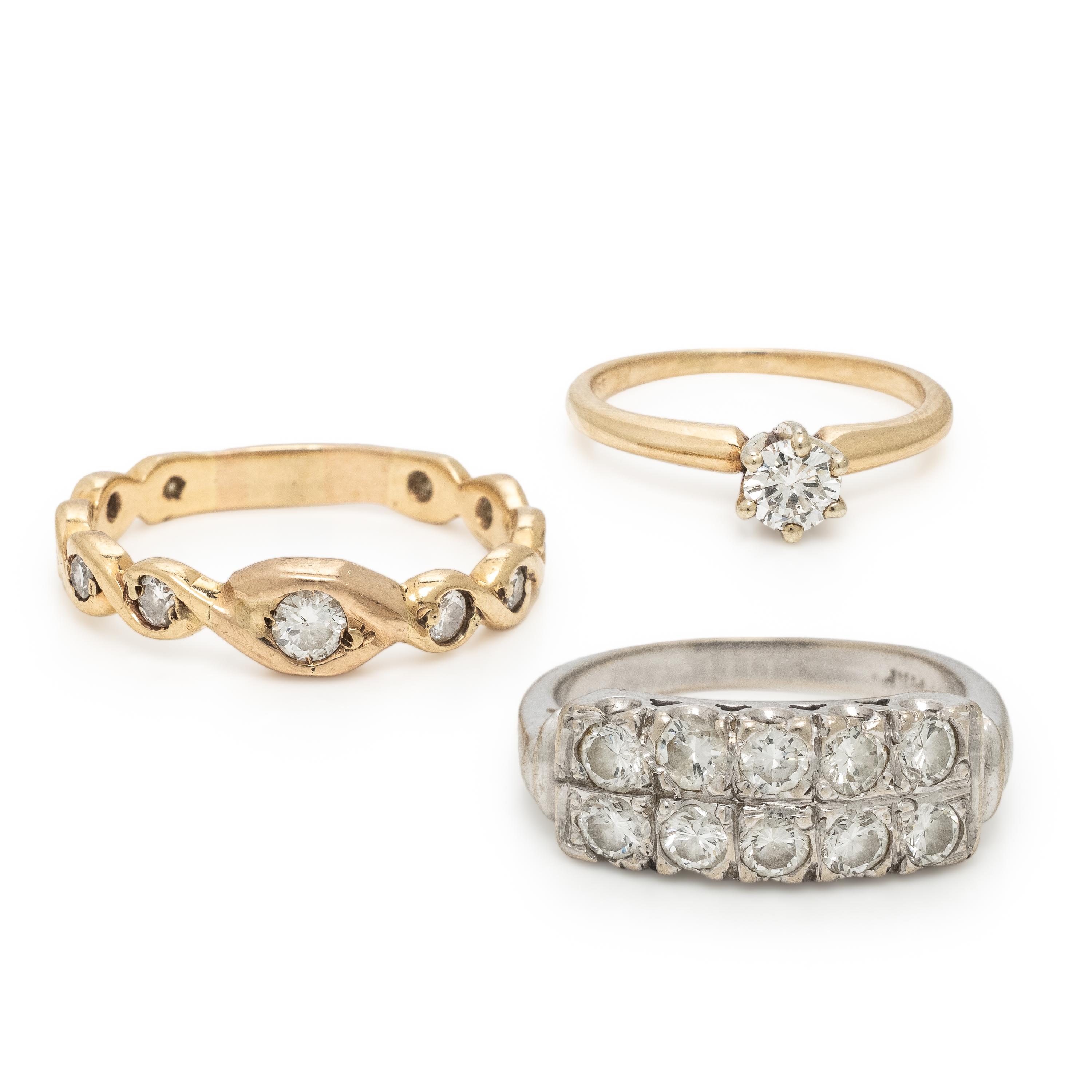 Three Diamond Rings