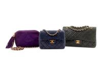 Three Chanel Bags, 1986-1997