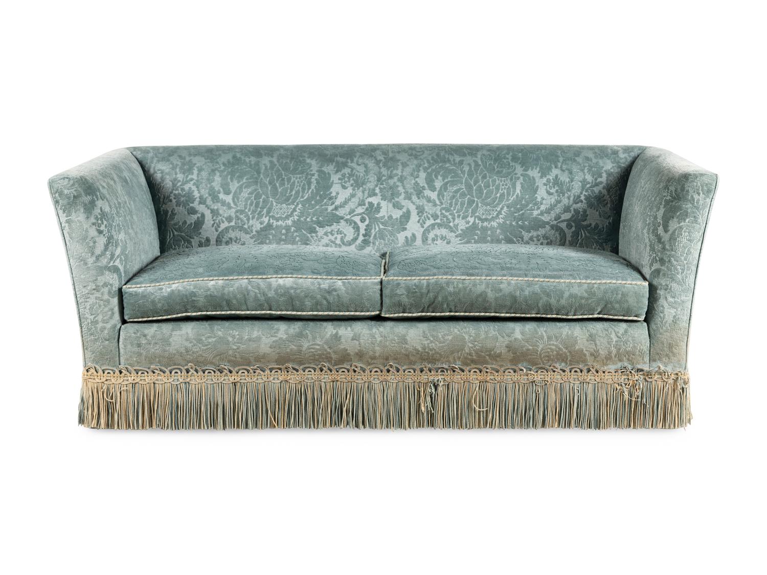 A Contemporary Custom Upholstered Sofa